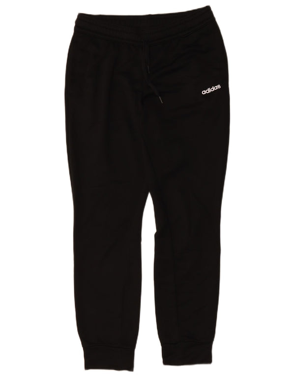 ADIDAS Pantalones de chándal para mujer Joggers UK 14 Mediano Negro Poliéster