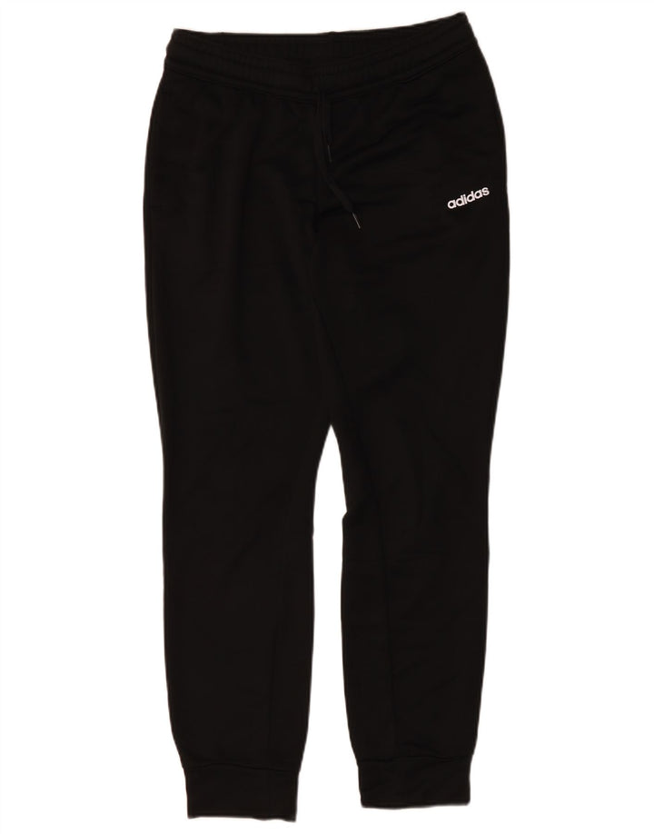 ADIDAS Pantalones de chándal para mujer Joggers UK 14 Mediano Negro Poliéster