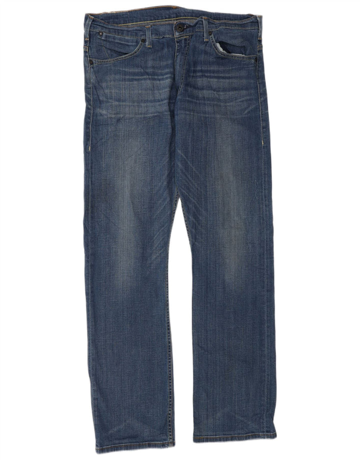 Vaqueros rectos Levi's para hombre W36 L34 Algodón azul