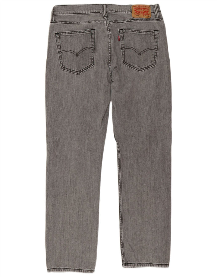 Levi's Jeans rectos 514 para hombre W34 L32 Algodón gris