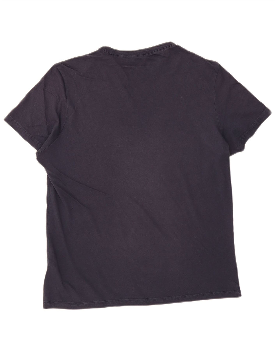 JACK & JONES Hombre Camiseta Gráfica Top Medium Azul Marino Algodón