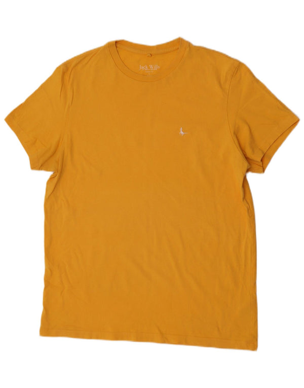 Jack Wills - Camiseta para hombre, talla grande, algodón amarillo