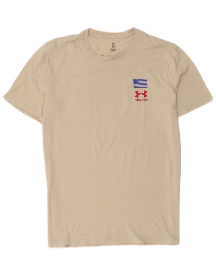 Camiseta Under Armour Graphic para hombre, color beige medio