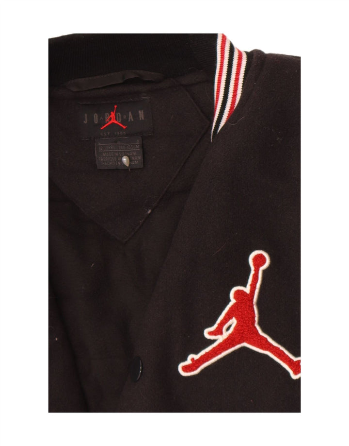 Jordan Boys Graphic Varsity Chaqueta 12-13 años Grande Negro Colorblock