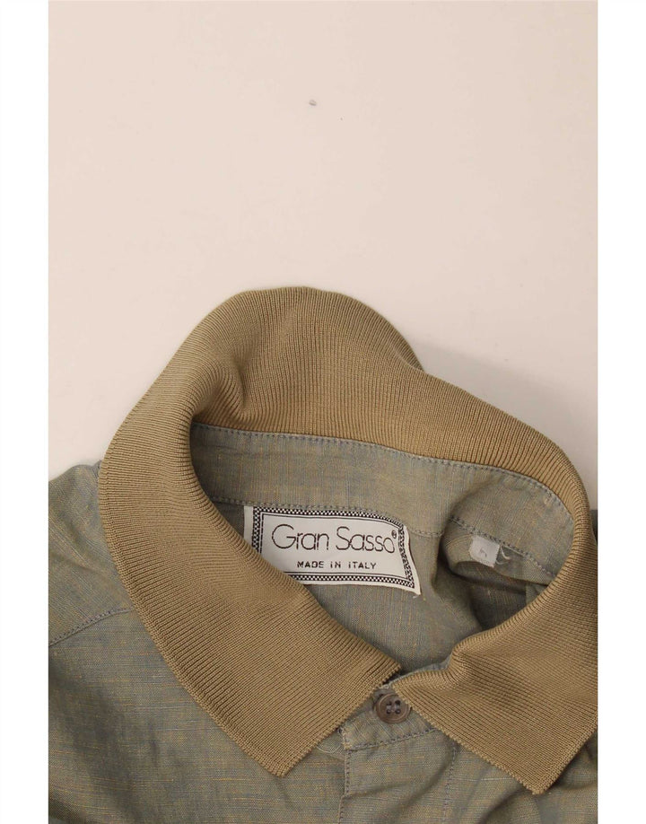 Gran Sasso Camisa Manga Corta Hombre XL Caqui