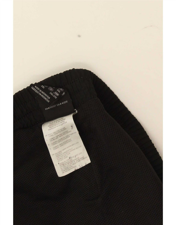 Adidas Pantalones de chándal para hombre 2XL Negro Poliéster