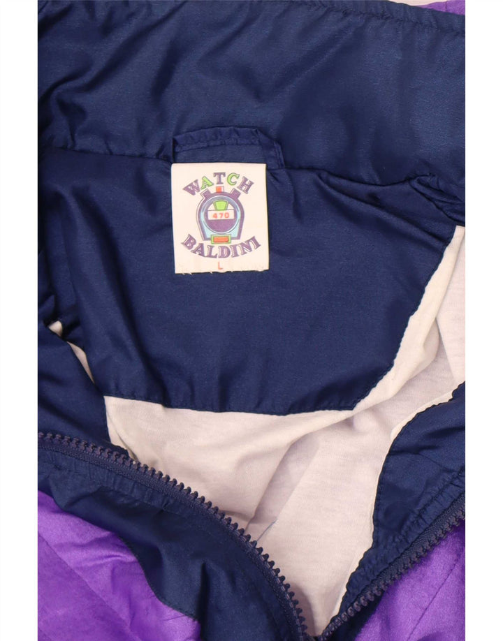 Baldini Chaqueta de chándal para hombre, talla grande, multicolor, color block
