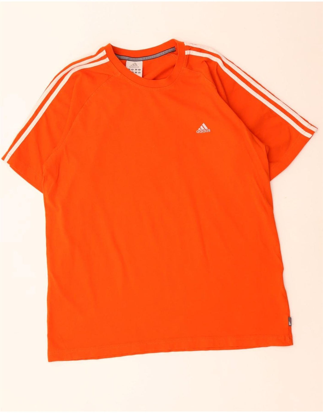 Adidas Camiseta Hombre Top XL Naranja Algodón