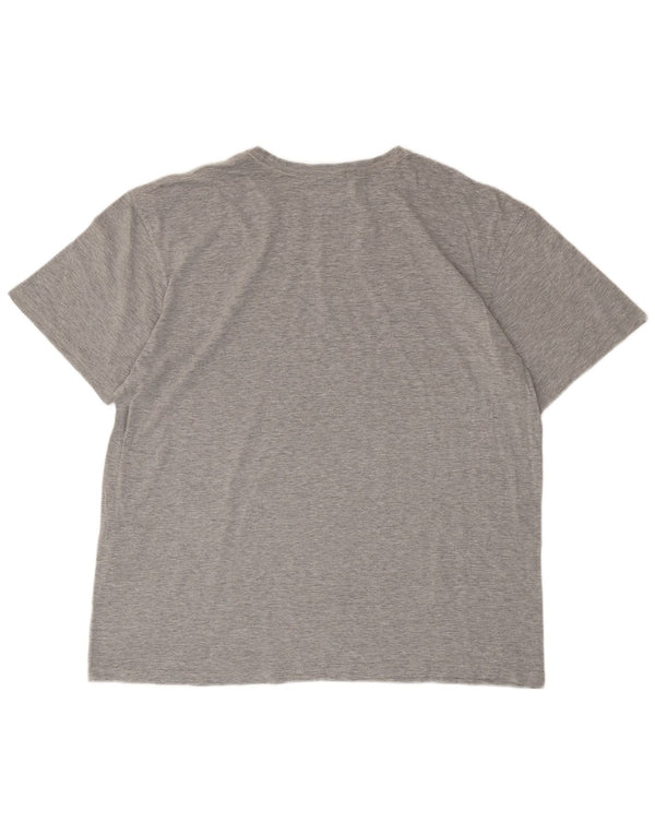 Polo Ralph Lauren Camiseta para hombre Top grande de algodón moteado gris