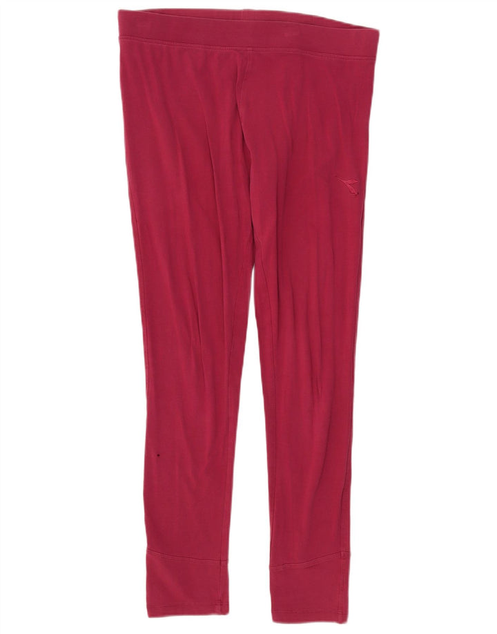 Diadora Leggings para mujer Reino Unido 44 Grande Rojo