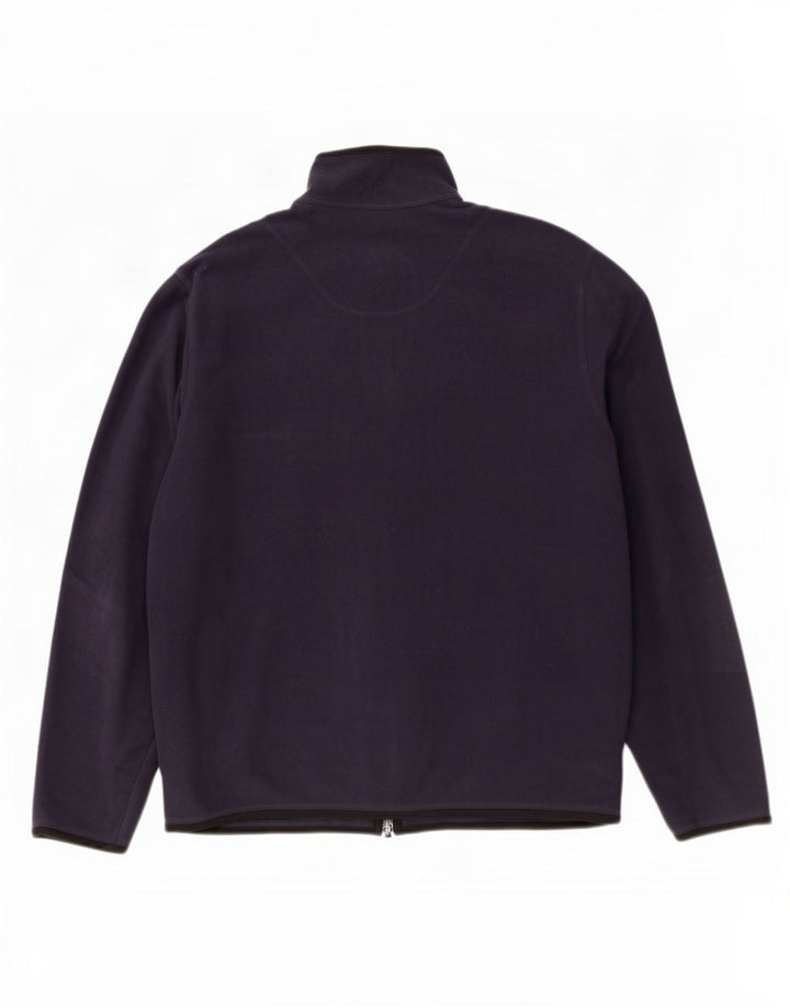 Marks & Spencer Chaqueta polar para hombre UK 40 Large Poliéster azul marino