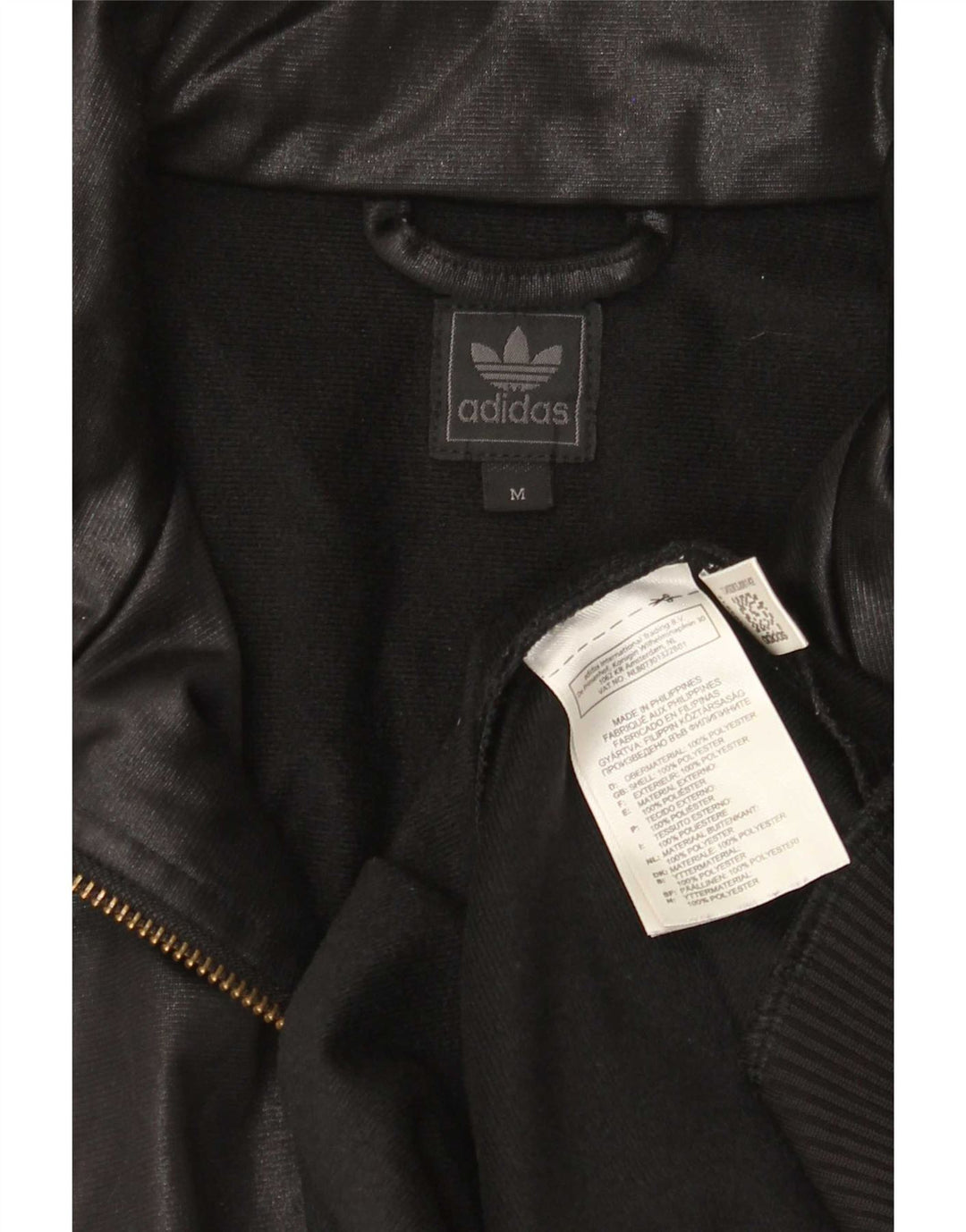 Adidas Chile 62 Chándal Top Chaqueta Mediano Negro Poliéster