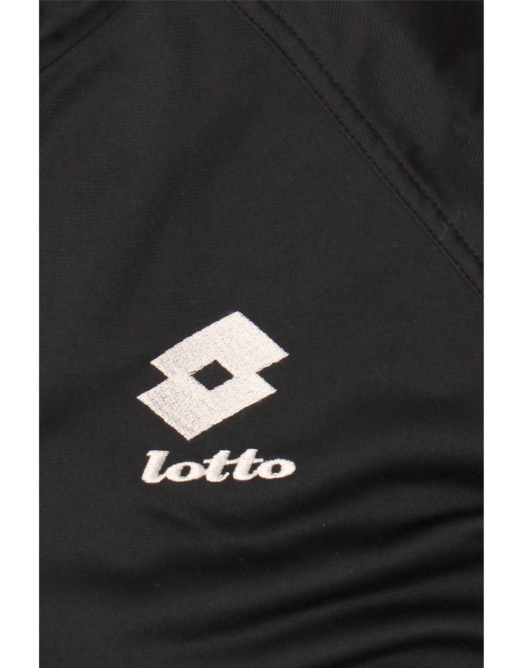 Lotto Hombre Chaqueta De Chándal Con Gráfico Grande Negro Color Block