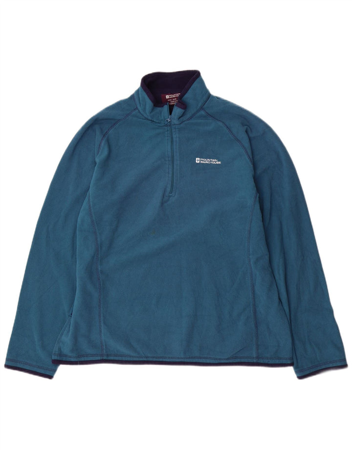MOUNTAIN WAREHOUSE Jersey polar con cuello y cremallera para mujer UK 20 2XL Poliéster azul