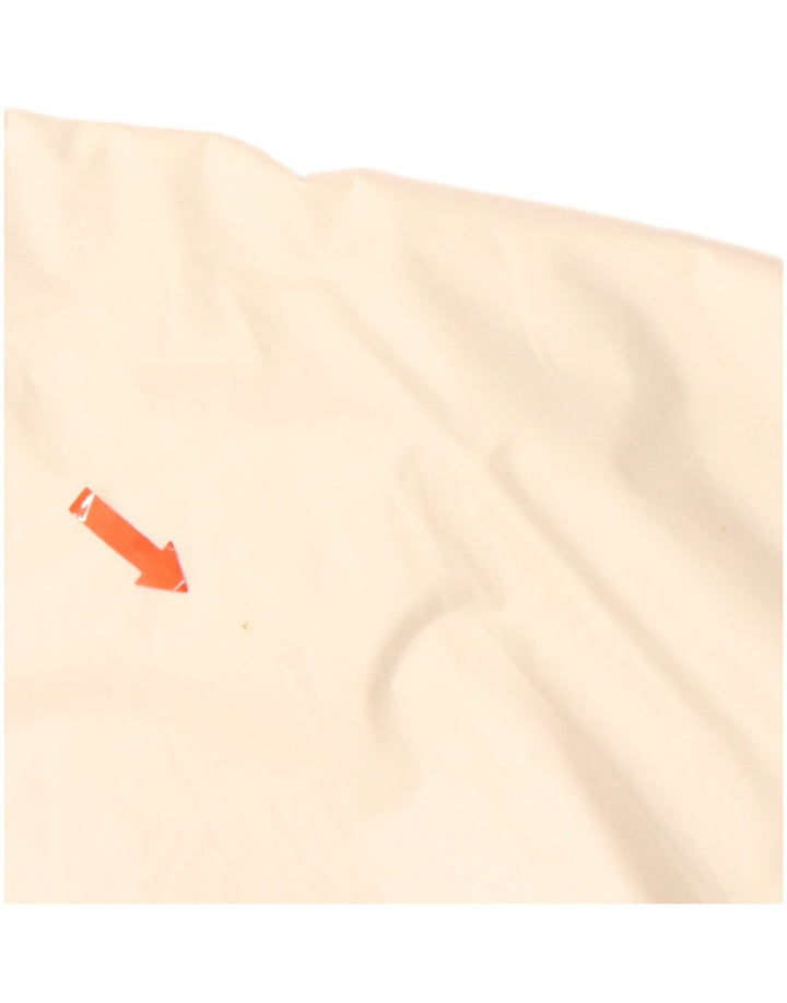 K-WAY Chaqueta impermeable con capucha para hombre 2000 UK 44 2XL Blanco Colorblock Poliamida