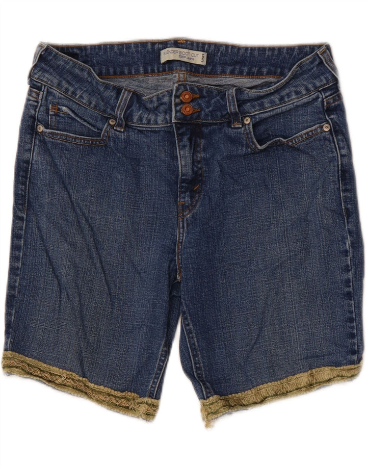 Levi's 526 pantalones cortos de mezclilla para mujer US 12 grande W32 algodón azul