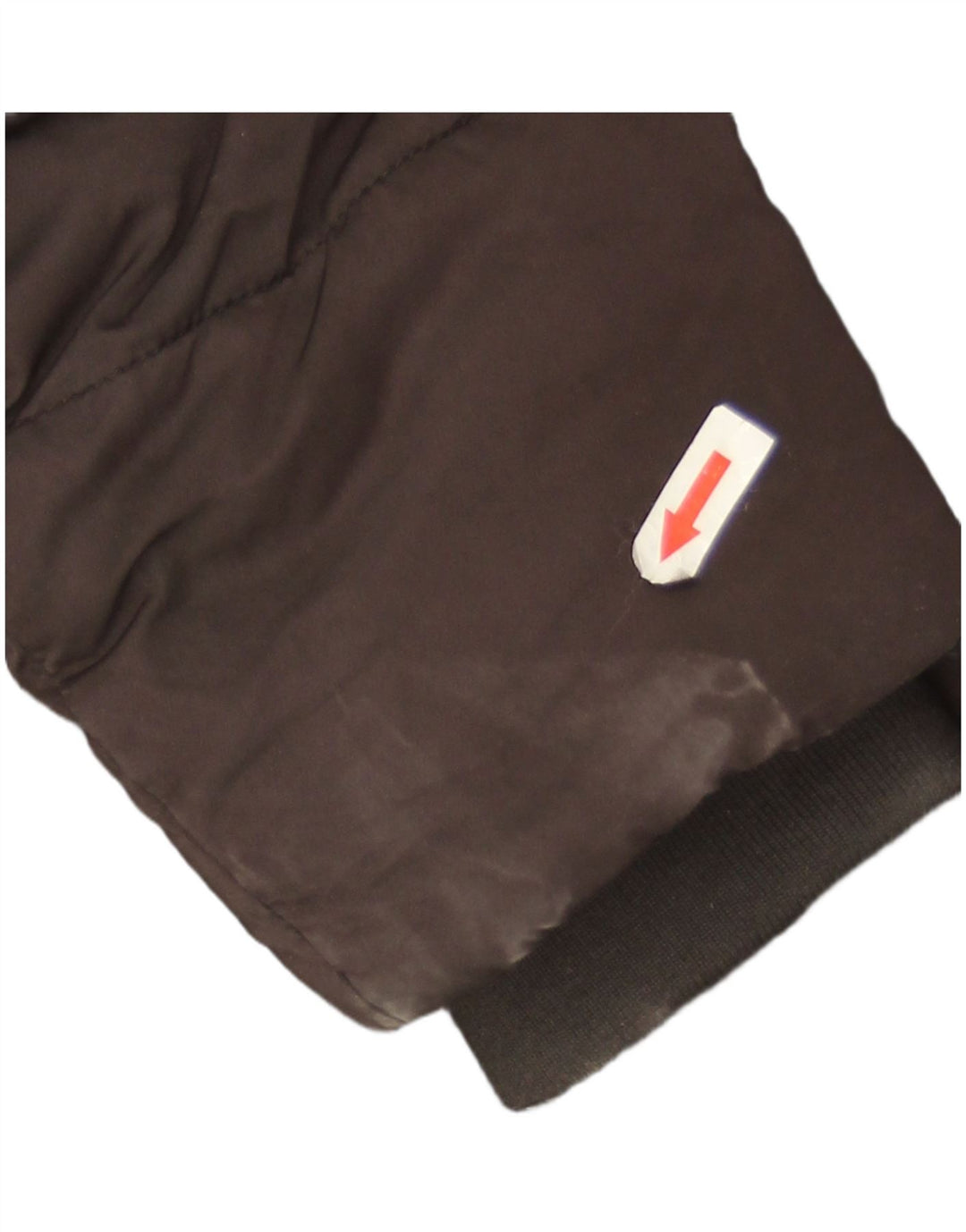 Tommy Hilfiger Chaqueta acolchada extragrande corta para mujer UK 6 XS Poliamida gris