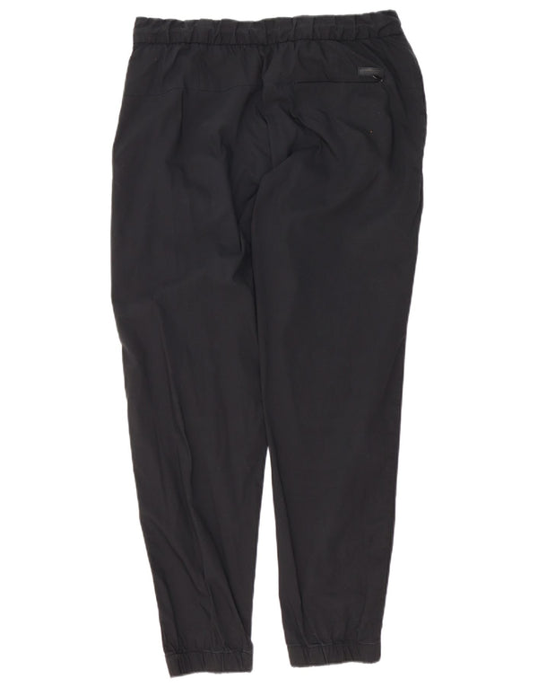 Calvin Klein Mens Joggers Chino Pantalones Grandes W34 L28 Algodón Negro