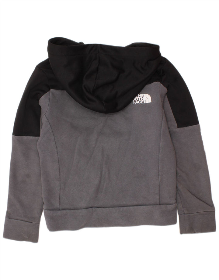 THE NORTH FACE Jersey con capucha gráfica para niños 5-6 años XS Gris Colorblock