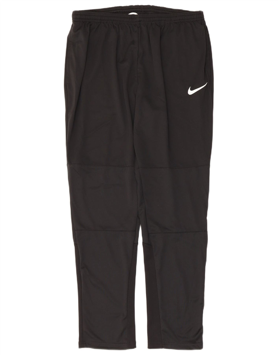 NIKE Mujer Dri Fit Chándal Pantalones UK 40 XL Poliéster Negro