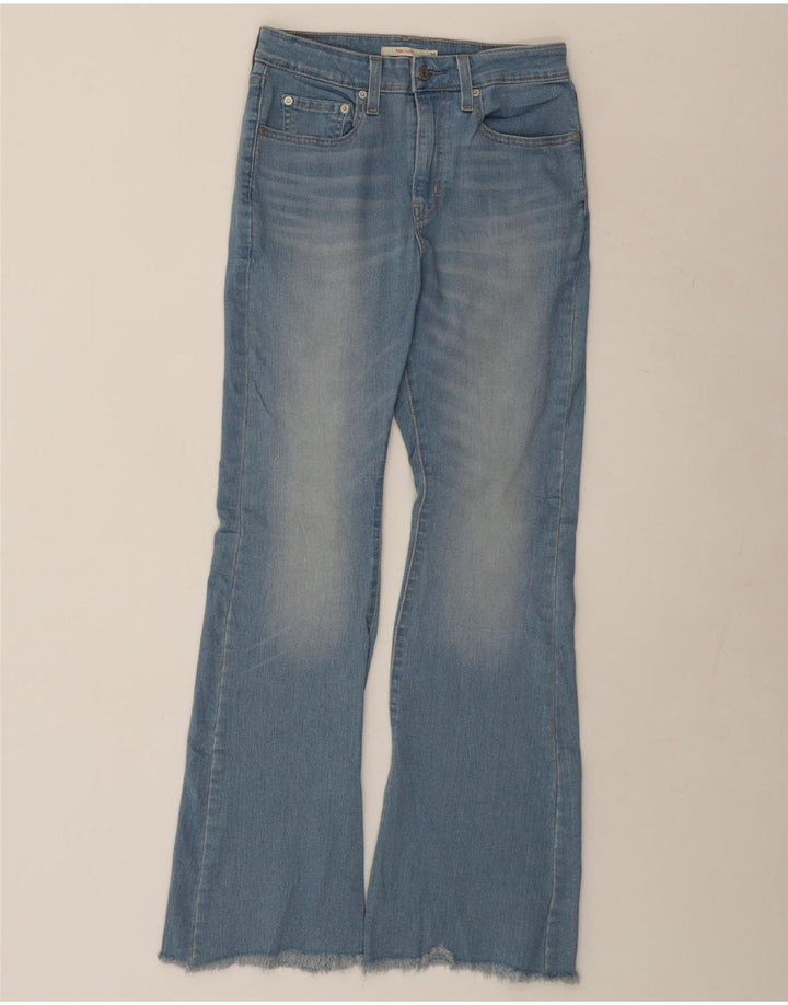 LEVI'S Vaqueros Acampanados 724 Mujer W28 L32 Algodón Azul