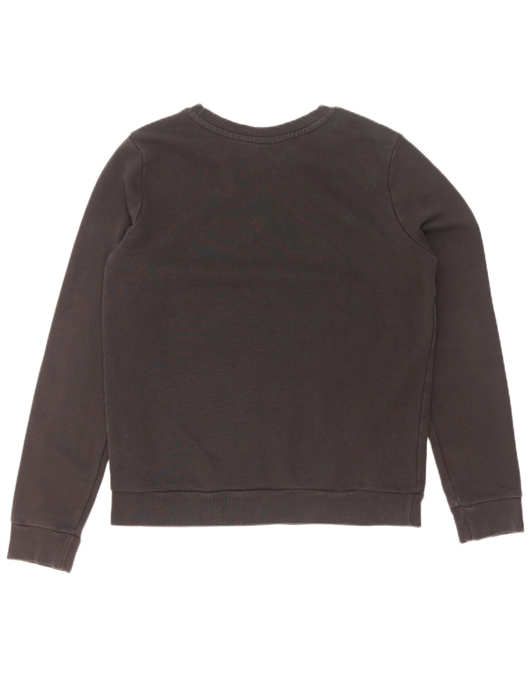 Adidas - Sudadera gráfica para mujer, talla 12, algodón negro mediano