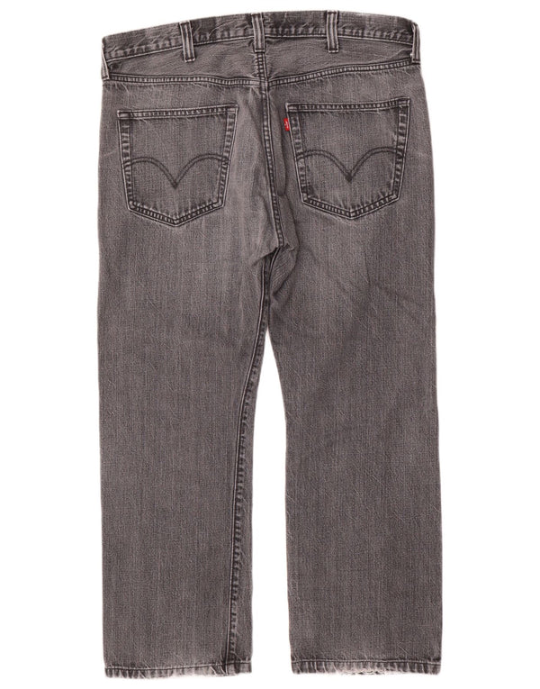 Vaqueros rectos Levi's para hombre W38 L28 Gris