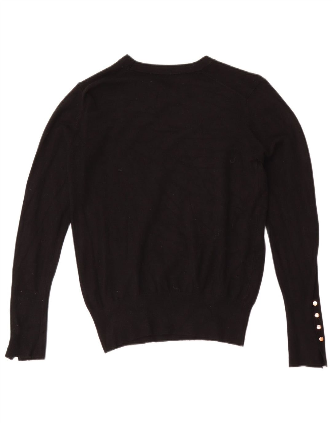 Zara - Jersey con cuello barco para mujer, talla 40, talla M, color negro