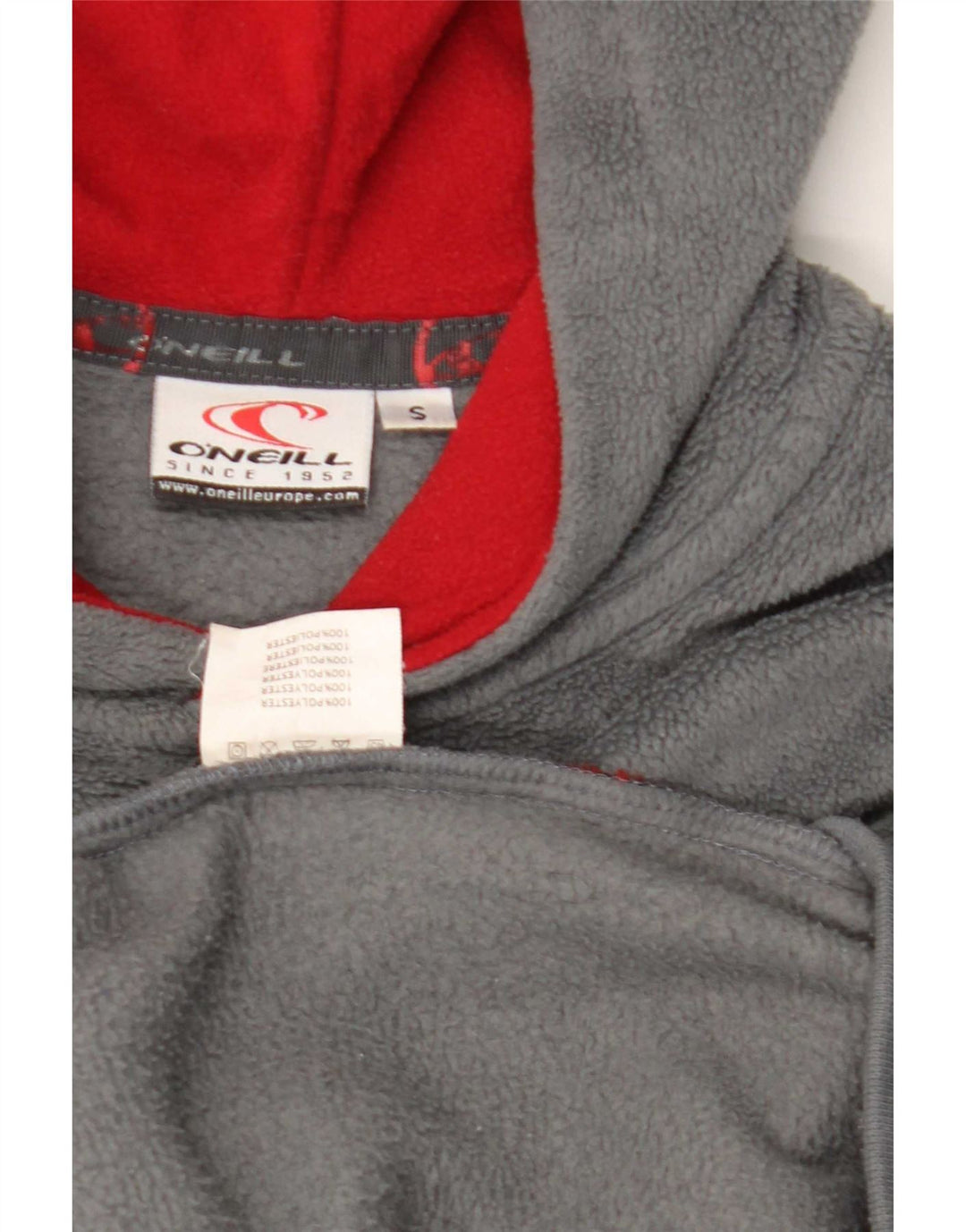 O'Neill Jersey De Forro Polar Con Capucha Y Gráfico Para Hombre Poliéster Gris Pequeño