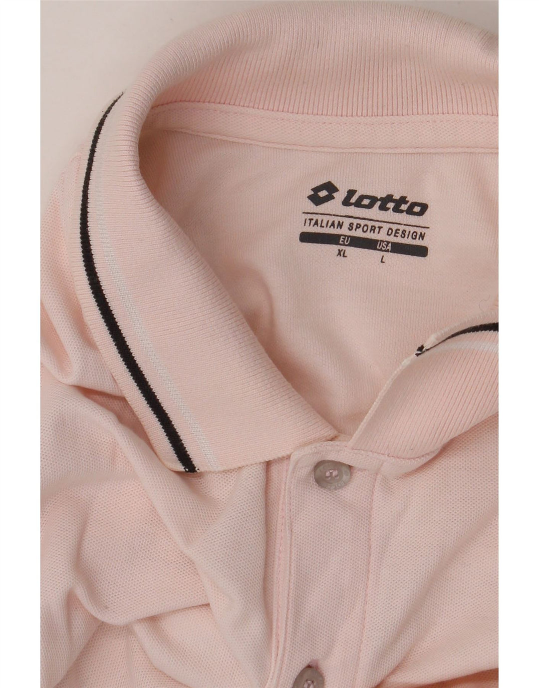 LOTTO Polo Hombre Grande Rosa