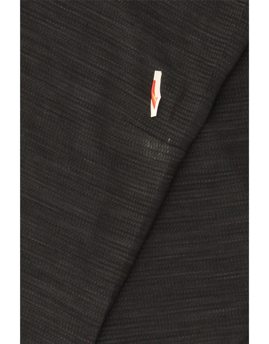 New Balance Hombre Zip Neck Jersey Chándal Top Medio Negro Poliéster