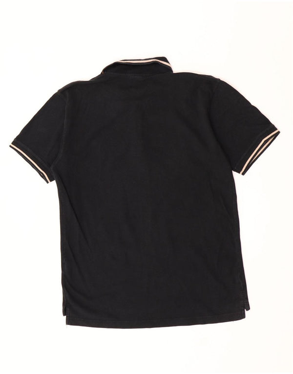 Fila Polo para hombre de algodón a rayas negras grandes