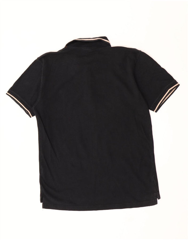 Fila Polo para hombre de algodón a rayas negras grandes