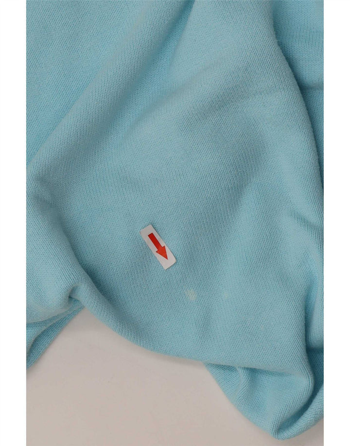 Marks & Spencer - Jersey para hombre con cuello en V, color azul, talla pequeña, color turquesa