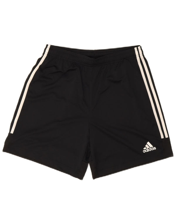 Adidas Mens Aeroready Regular Fit Sport Shorts Large  Black Polyester