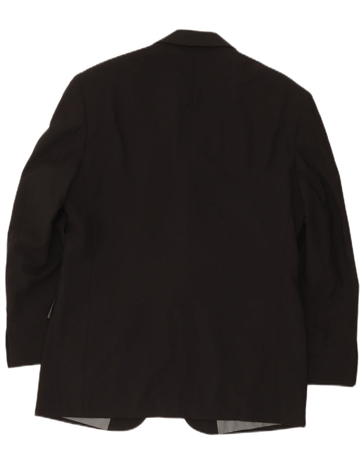 Marks & Spencer Chaqueta tipo blazer corta de 3 botones para hombre UK 38 Medium Black