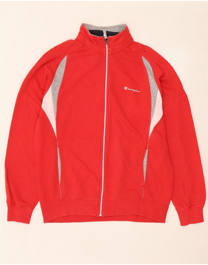 CHAMPION Chaqueta de chándal para hombre XL Rojo Colorblock