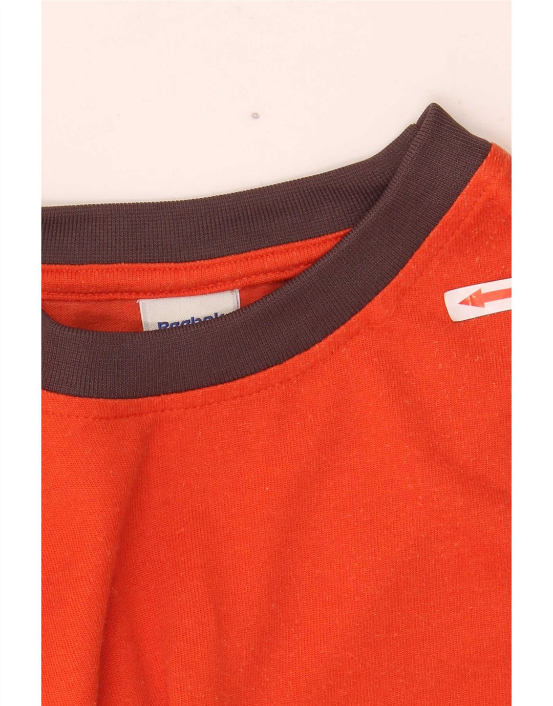 Reebok - Camiseta para hombre, talla grande, color naranja, algodón