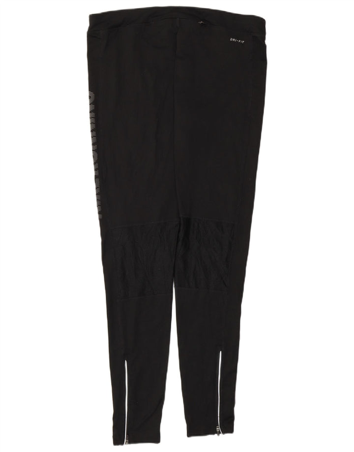 NIKE Leggings gráficos Dri Fit para mujer ES 40 XL Poliéster negro