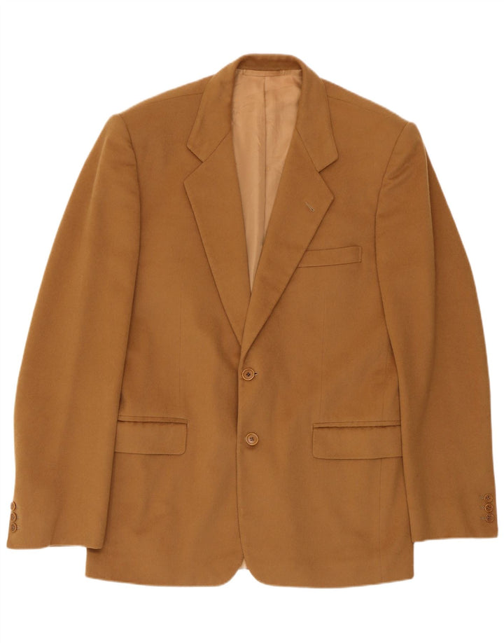 Ing Loro Piona & Co. Chaqueta tipo blazer para hombre UK 40 Large Brown Cashmere