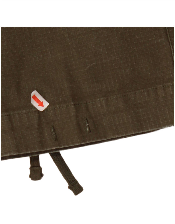 Pantalón cargo recto NIKE Mujer W34 L27 Algodón caqui