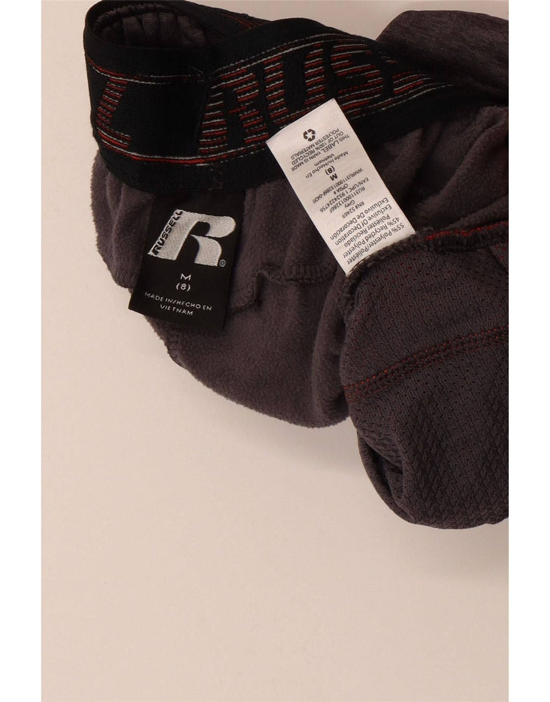 Russell Athletic - Pantalón de chándal para niño, color gris medio, 7-8 años