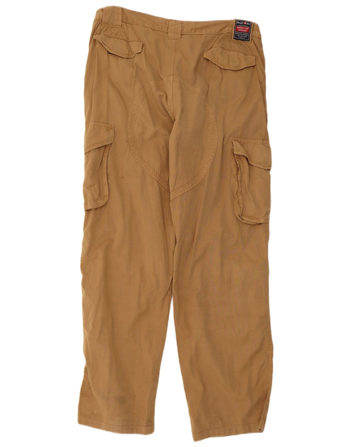 Murphy & Nye Pantalones cargo rectos para hombre W38 L33 Algodón beige