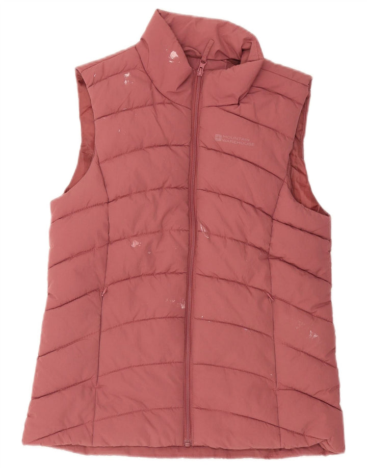 Chaleco acolchado para mujer Mountain Warehouse UK 40 Pequeño poliéster rosa
