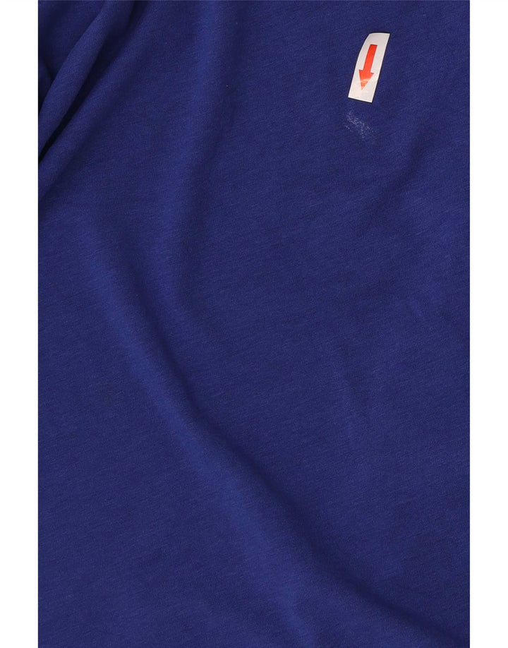 Polo Adidas Hombre Small Azul Poliéster