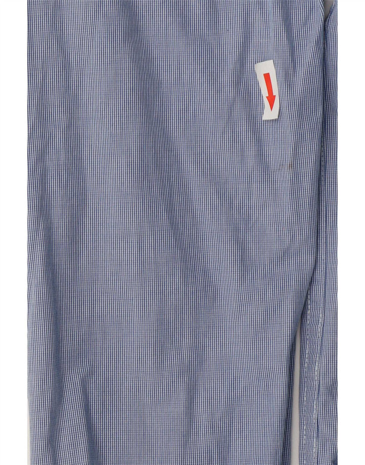 Camisa Superdry Hombre De Algodón A Cuadros Azul Medio