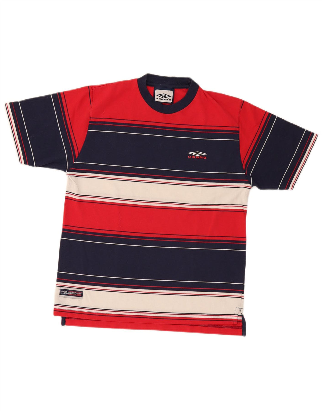 Camiseta Umbro Hombre Top Small Multicolor Rayas