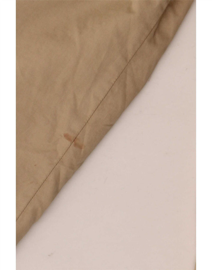 Gabardina Mujer Sisley IT 44 Algodón Beige Medio