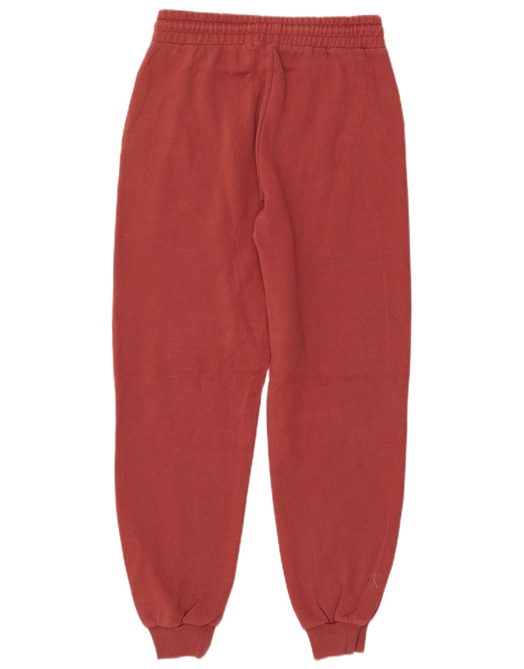 CALVIN KLEIN Pantalones de chándal con estampado gráfico para hombre Joggers Small Granate Algodón