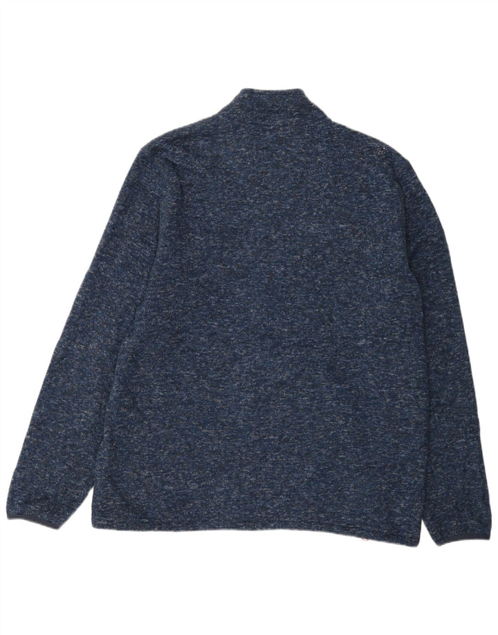 Chaqueta superior de chándal para hombre de Mountain Warehouse 2XL Azul marino moteado